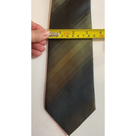 Vintage roffe Men's Necktie Tie 100% Silk Hand Made - Picture 4 of 5